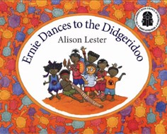 Ernie dances to the didgeridoo